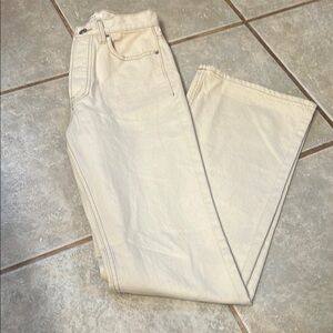 PacSun Off-White Denim Jeans